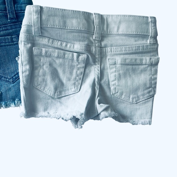 Cat & Jack Baby Shorts Bundle - Denim & White (12M) - Picture 6 of 9